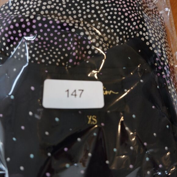 Yumi Kim Revolve 100% Silk Mini Dress Long Sleeve Faux Wrap Sz XS - Picture 10 of 10